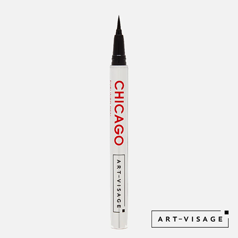Подводка-фломастер для глаз ART-VISAGE CHICAGO черная