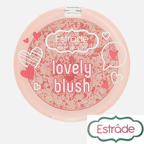 Румяна компактные светло-розовый 201 ESTRADE Lovely Blush 