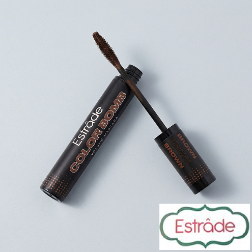 Тушь для ресниц коричневая 36  ESTRADE Color Bomb Volume mascara