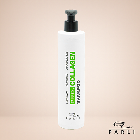 Укрепляющий шампунь с коллагеном для ослабленных волос, склонных к выпадению